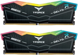 TEAMGROUP T-Force Delta RGB DDR5 32GB Kit (2x16GB) 6400MHz (PC5-51200) CL40 (FF3D532G6400HC40BDC01)