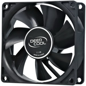 DeepCool 80mm case ventilation fan, 2 Pin; hydro bearing (XDC-XFAN80)