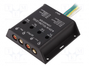 High level speaker signal to Low level RCA adapter (4-channel) 30.5000-04