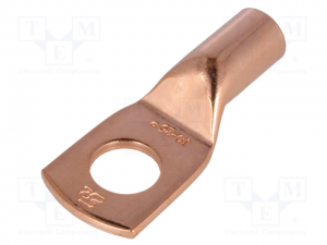 ERGOM OCZ-025/10 ring tube, M10, 25mm2, crimped, for cable, L: 32.5mm, copper (E11KM-01010103600)