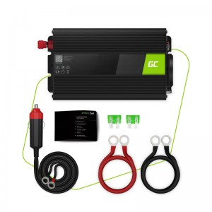 Green Cell Power Inverter 12V to 230V 500W/1000W Pure sine wave (INV16)