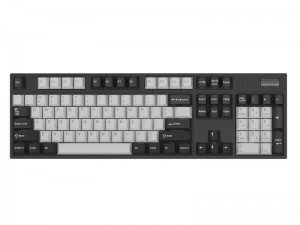 Darmoshark K9 wired mechanical keyboard with RGB (US, Hot-swap, Silver switch) Black