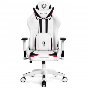 Diablo X-Ray 2.0 Black - White King Size Gaming Chair