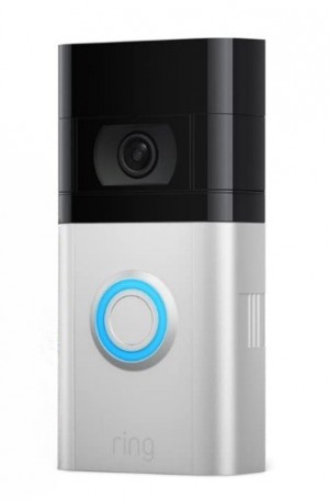 Ring Video Doorbell 4 HD Video with Two-Way Talk, Colour Pre-Roll video previews, Battery-Powered