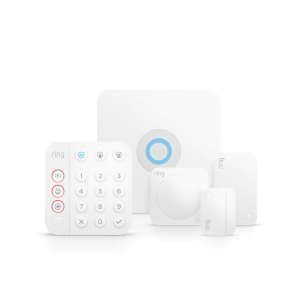 Ring Alarm 5 Piece Kit (2nd Generation) home security system with optional Assisted Monitoring - No long-term commitments - Works with Alexa