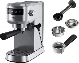 AEG EC6-1-6ST Espresso Portafilter Machine Stainless Steel