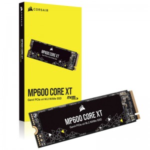 Corsair MP600 Core XT NVMe SSD, PCIe 4.0 M.2 Typ 2280 - 1 TB (CSSD-F1000GBMP600CXT)