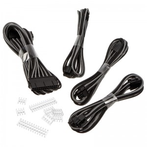 PHANTEKS Extension cable set, 500mm - black/grey (PH-CB-CMBO_BG)