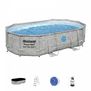 Bestway Baseins Power Steel Rattan 488x305x107 (RA10487)