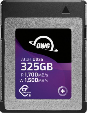 OWC CFexpress Atlas Ultra R1700/W1500 (Type B) 325GB OWCCFXB2U0325