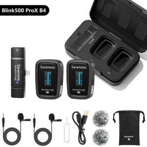 Saramonic Blink500 ProX B4 2.4GHz Dual Channel Wireless Microphone System