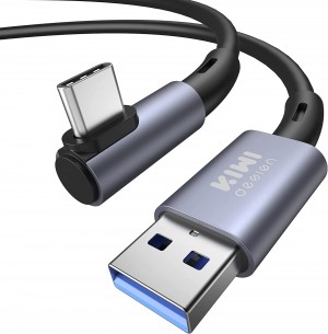 KIWI Design Link Cable QC-4 Link Cable 5m, Compatible with Quest 2/PICO/PSVR2 USB 3.0 (KW-QC-4-Eu)