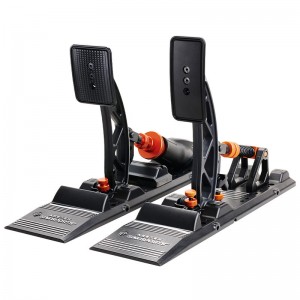 Asetek SimSports Forte S Sim Racing Accelerator & Brake Pedal (40-010-0010007)