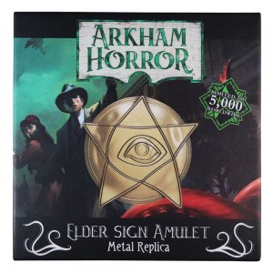Fantasy Flight Games - Arkham Horror Limited Edition Replica Elder Sign Amulet (EN)