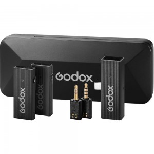 Godox MoveLink Mini LT Kit 2 Classic Black 2.4 GHz Microphone System