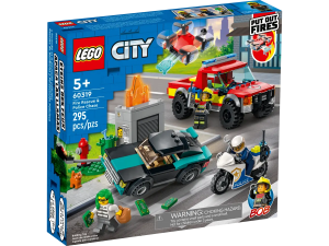 LEGO City Fire Rescue & Police Chase (60319)