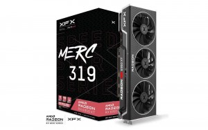 XFX Speedster MERC 319 AMD Radeon RX 6950 XT Black Gaming Graphics Card with 16GB GDDR6, AMD RDNA 2 (RX-695XATBD9)