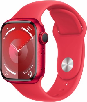 Apple Watch Series 9 GPS 41mm (PRODUCT)RED Aluminium Case with (PRODUCT)RED Sport Band (S/ M) MRXG3