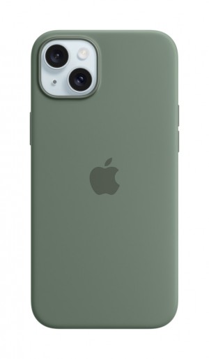 Apple iPhone 15 Silicone Case with MagSafe Cypress MT0X3