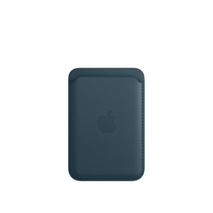 Apple Leather Wallet with MagSafe - Baltic Blue MHLQ