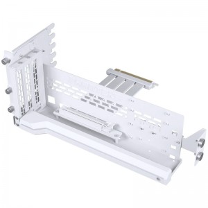 PHANTEKS Premium Vertical GPU Bracket + PCIe 4.0 x16 Riser Cable, DRGB - 220 mm, white (PH-PGPUKT4.0_DWT01)