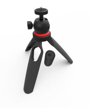 Digipower Active Mini Tripod with Wireless Bluetooth Shutter Remote & Camera Mount (TP-ACT5)