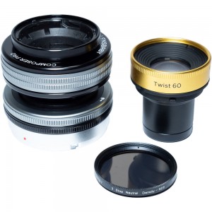 Lensbaby Composer Pro II w/Twist 60 Optic +ND Filter for Sony E Mount LBCP2T60NDX