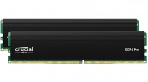 Crucial Pro 32GB Kit (2x16GB) DDR4-3200 UDIMM (CP2K16G4DFRA32A)