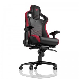 noblechairs EPIC Gaming Chair - mousesports Edition - Black/Red (NBL-PU-MSE-001)
