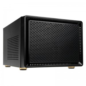 Kolink Satellite Mini-ITX / Micro-ATX Case - Black (SATELLITE)