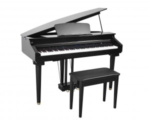 Artesia AG-30 Digital Grand Piano 88 Hammer Action Keys Black
