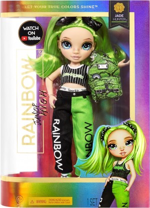 Rainbow High Junior High Fashion Doll - Jade Hunter (Green)