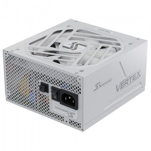 Seasonic Vertex GX White 80 PLUS Gold PSU, Modular, ATX 3.0, PCIe 5.0 - 1200 Watt (Vertex GX-1200 White)