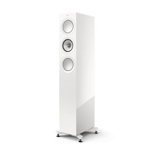 KEF R5 Meta Floorstanding Speaker Gloss White