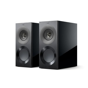 KEF Reference 1 Bookshelf Speaker High Gloss Black Grey