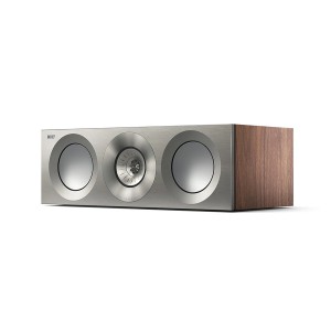 KEF Reference 2C Center Speaker Satin Walnut Silver