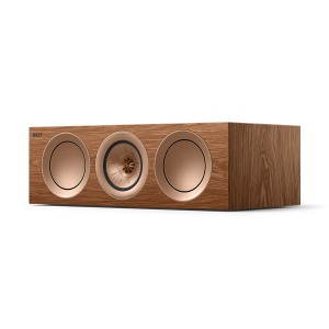 KEF R2 Meta Center Channel Speaker Walnut