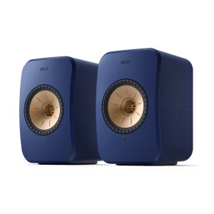 KEF LSX II Wireless Bookshelf Speakers Cobalt Blue (Pair / Set of 2)