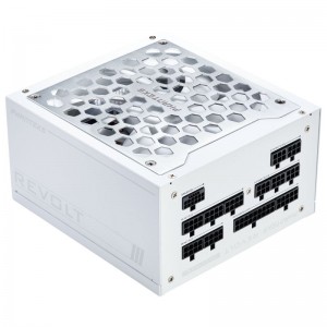 PHANTEKS Revolt 1000W Platinum, ATX 3.0, PCIe 5.0, fully modular - 1000 Watt, white (PH-P1000PR_WT01C)