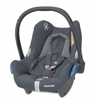 Maxi Cosi CabrioFix Baby Car Seat, Group 0+, usable from birth - 12 months, Approximately 0 - 13 Kg Essential Graphite (8617750110)