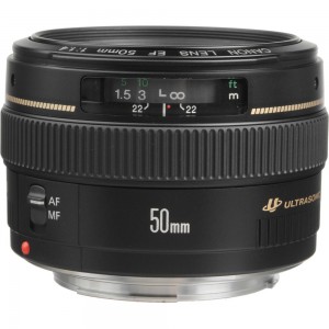 Canon EF 50mm f/1.4 USM objektīvs