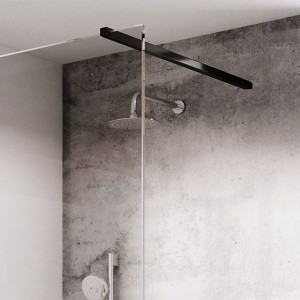 Ravak Stikla Turētājs W SET-80 Wall/Corner Black (GWD010003017)