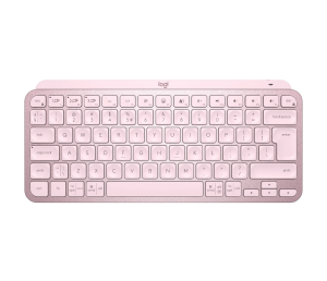 LOGITECH MX Keys Mini Membrane Wireless Backlit Keyboard (Pink) (US)