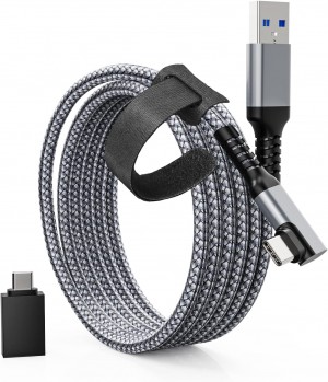 Tiergrade Link Cable 3M Compatible with Meta Quest 3/Quest 2/Pro, PICO4/Pro (TG-VRkabel-3M)