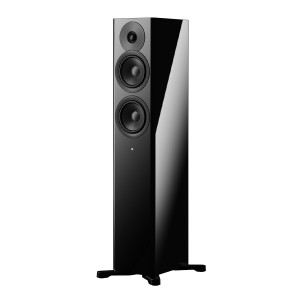 Dynaudio Focus 30 Wireless Floorstanding Speakers Gloss Black (Pair / Set of 2)