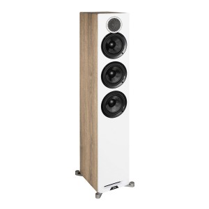 ELAC Debut Reference DFR52 Floorstanding Speaker Satin White