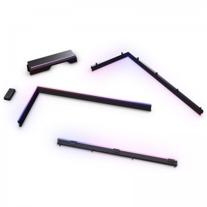 PHANTEKS NV5 Premium DRGB Kit + Power Hub, 3x for outer frame, 1x motherboard cable cover - black (PH-PLEDKT_NV5_DBK01)