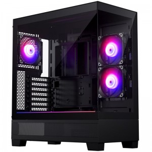 PHANTEKS XT View Tempered Glass Windows, D-RGB Black (PH-XT523V1_DBK01)