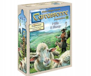 Z-Man Games Carcassonne: Expansion 9 - Hills & Sheep (EN)