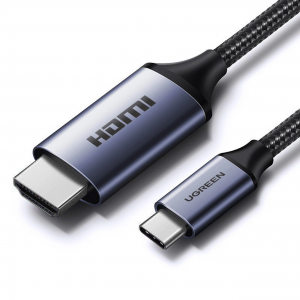 Ugreen USB C - HDMI 2.1 8K 60Hz Cable 1.5m Ugreen CM565 - Gray